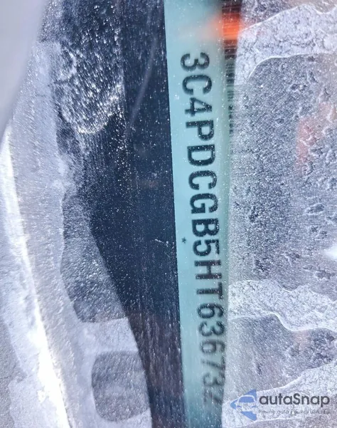 2017 Dodge Journey Crossroad from USA, damaged, VIN 3C4PDCGB5HT636732